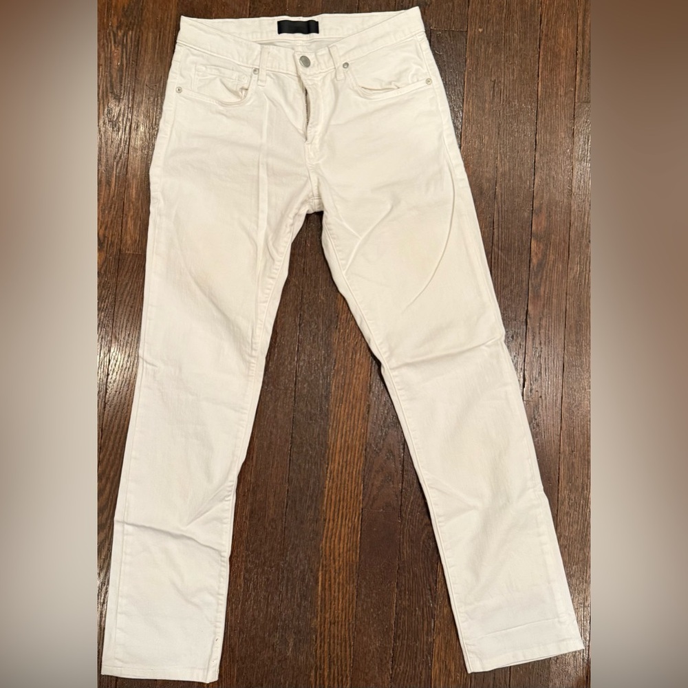 J Brand white Denim Trousers